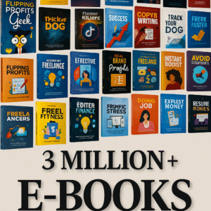 “3M+ eBooks & PLR Articles Bundle | Resell, Rebrand & Earn | The Biggest Digital Content Vault”