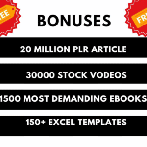 “3M+ eBooks & PLR Articles Bundle | Resell, Rebrand & Earn | The Biggest Digital Content Vault”