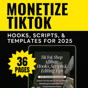 Turn Views into Profit | 2025 TikTok Shop Affiliate Scripts & Hooks Pack | Full PLR & MRR License